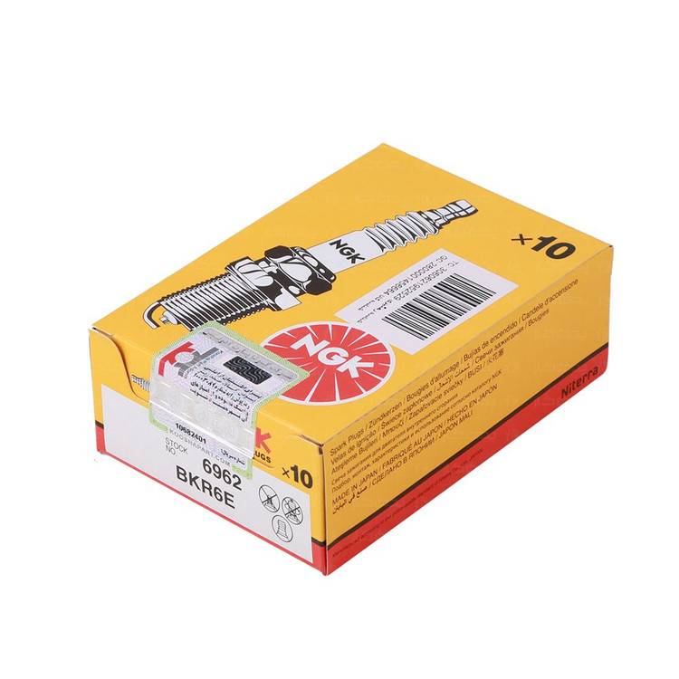 شمع پایه کوتاه ان جی کی اصلی ژاپن BKR6E-6962