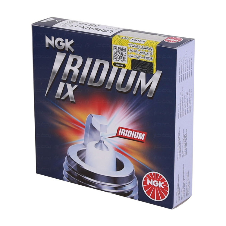شمع پایه بلند سوزنی ایریدیوم ان جی کی اصلی ژاپن NGK LFR6AIX11-6619